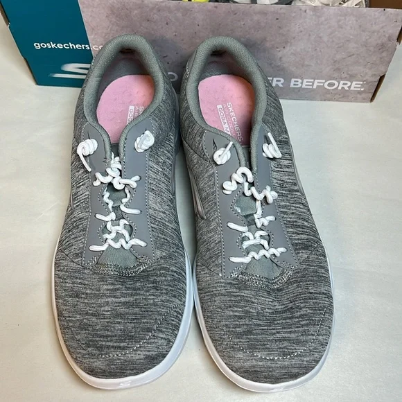 Sketchers women’s Go Walk Evolution Ultra 15756W/Gray size 9 - Picture 4 of 9
